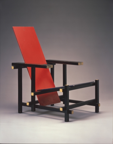 リートフェルトのレッド＆ブルーチェア（赤と青の椅子）