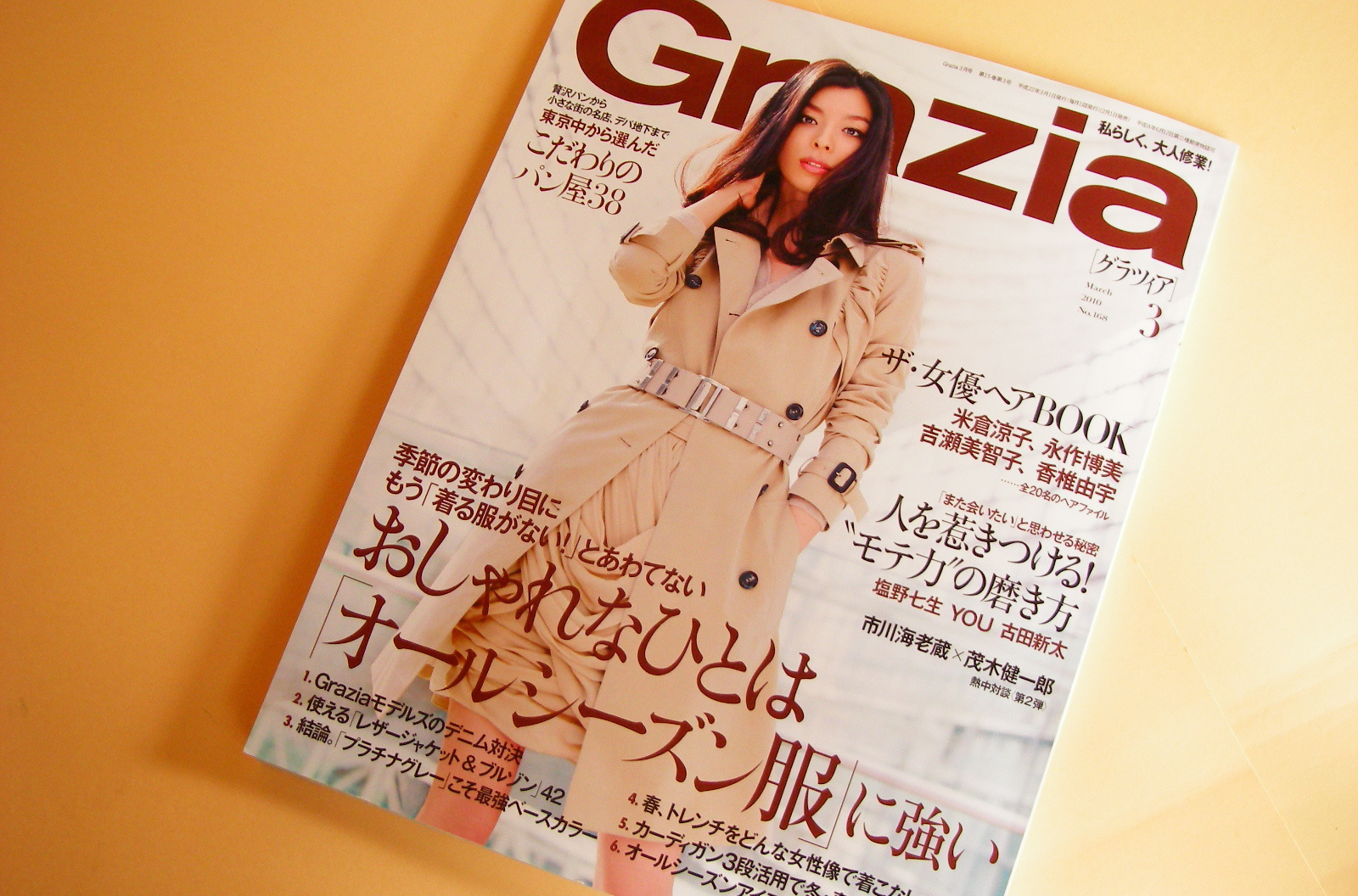 雑誌の「grazia」の中で、料理研究家の有元葉子さんが、娘さんにプレゼントされた小さき物の世界